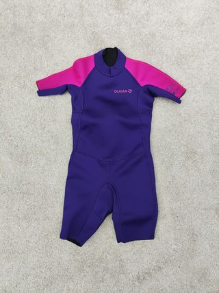 Neopreno niña OLAIAN decathlon morado 4-5 años