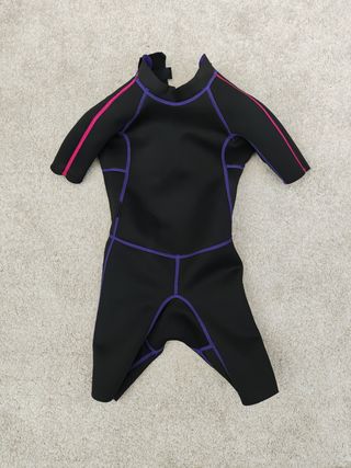 Neopreno niña OLAIAN decathlon morado 4-5 años