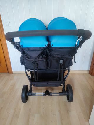 PACK Silla de paseo gemelar Baby Monster