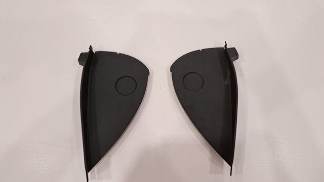 Coppia Modanature Cruscotto BMW Serie 1 E87 (nere)