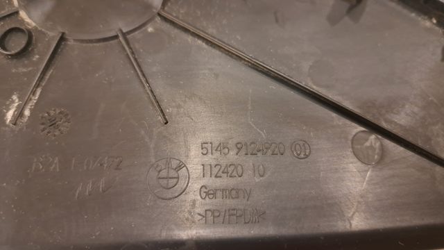 Coppia Modanature Cruscotto BMW Serie 1 E87 (nere)