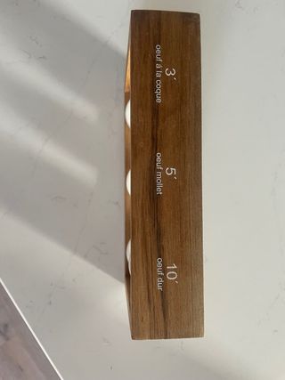 Orologio con sabbia in legno Zara Home 3, 5, 10 min