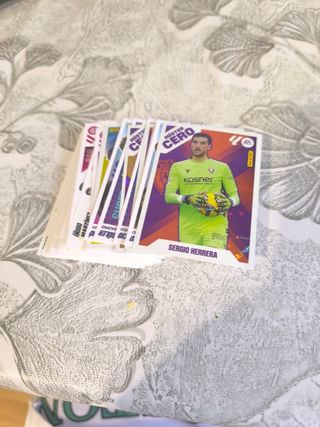 Lote 60 cromos liga 25/26