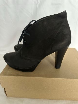 Botines piel Paul Green negros talla 37