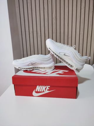 Nike Air Max 97 Plata y Blanco