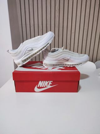 Nike Air Max 97 Plata y Blanco