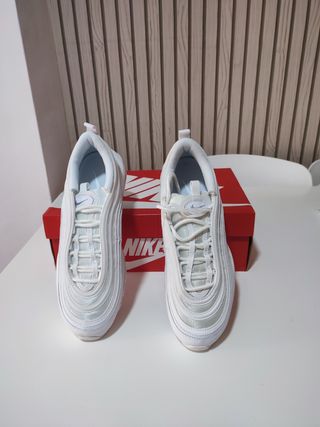Nike Air Max 97 Plata y Blanco