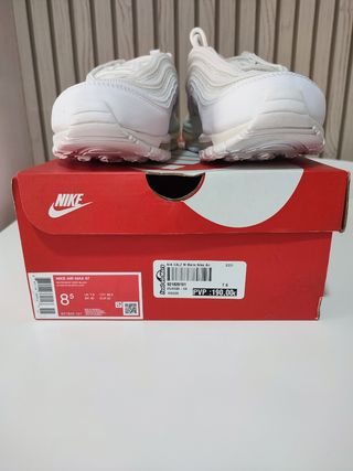 Nike Air Max 97 Plata y Blanco