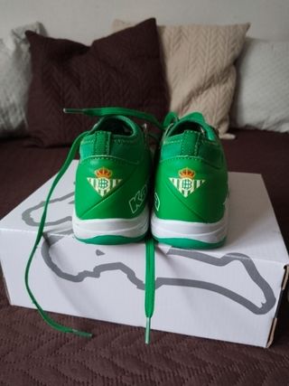 Zapatillas Kappa Fútbol Niño Verde