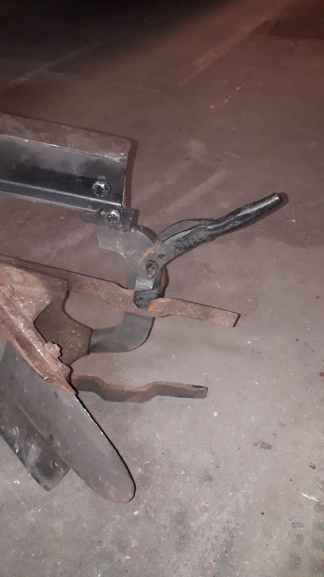 Vertedera para motocultor