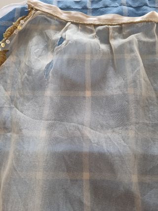 Manteletas de seda antiguas bordadas