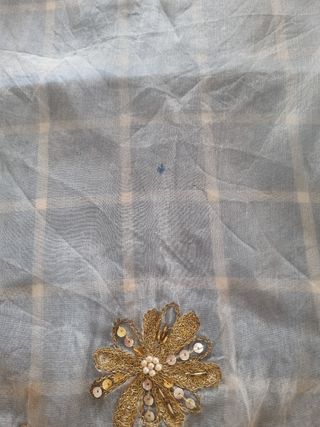 Manteletas de seda antiguas bordadas