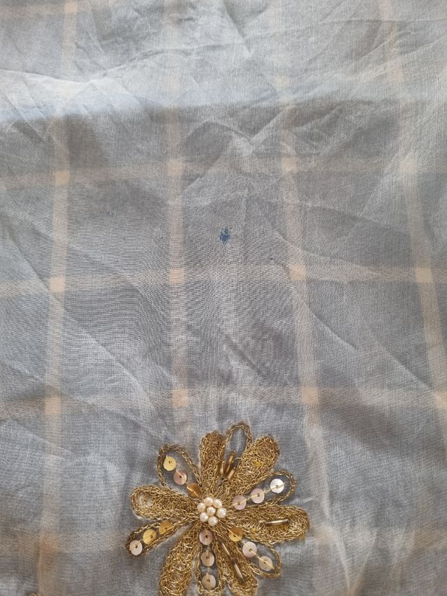 Manteletas de seda antiguas bordadas