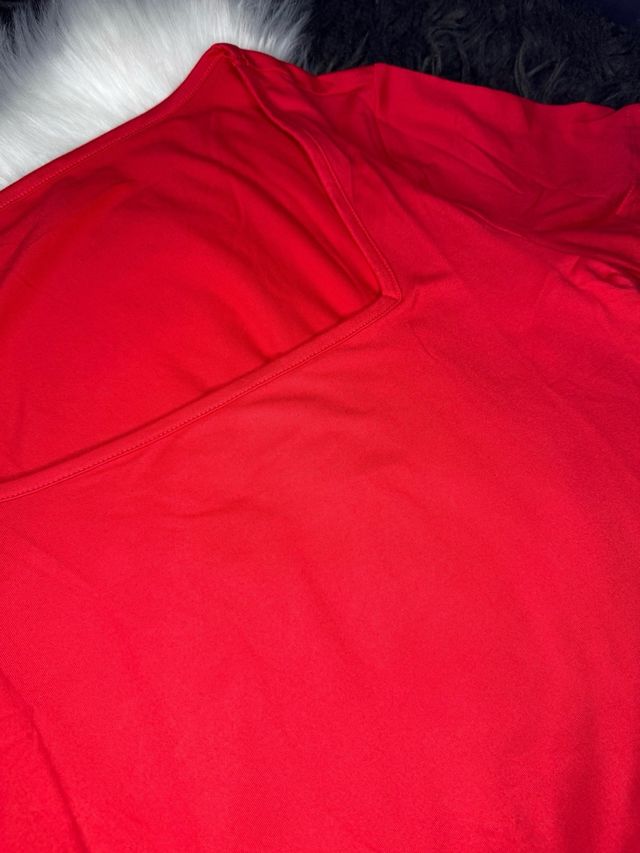 Body Rojo Mujer Talla L