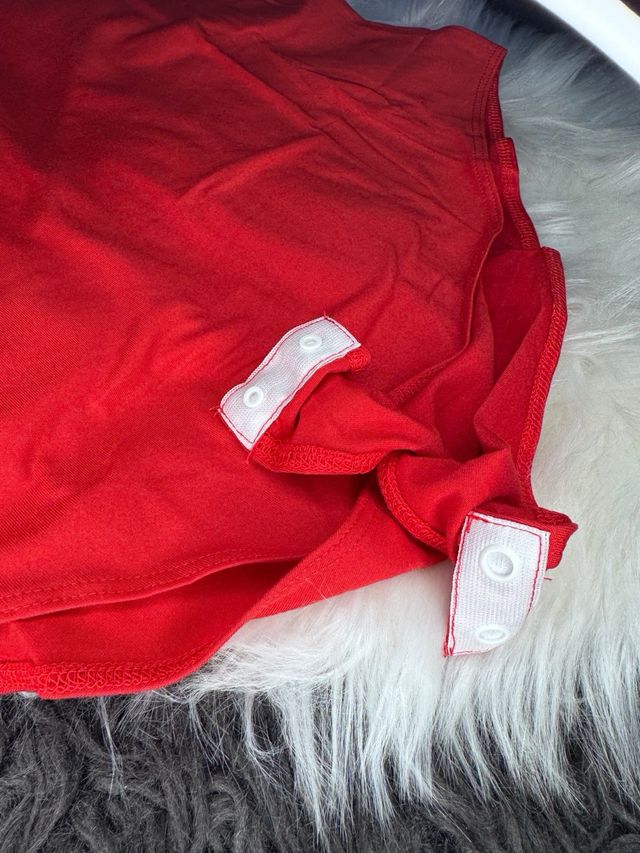 Body Rojo Mujer Talla L