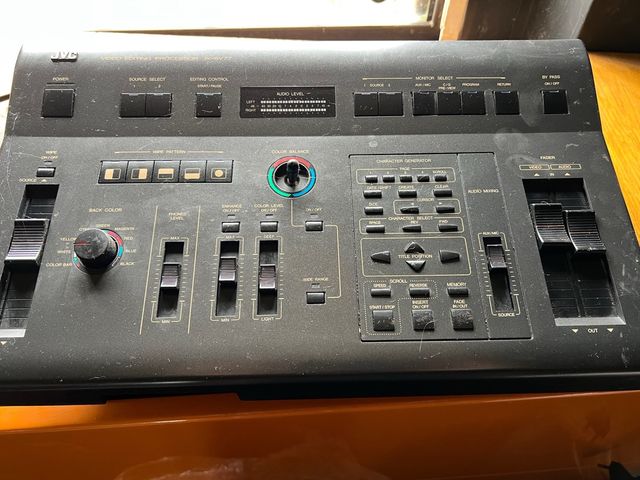 Procesador Edición Video JVC JX-SV77