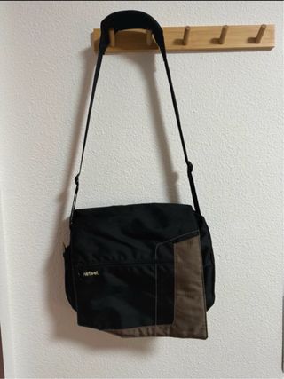 Bandolera Newfeel Negra y Marrón