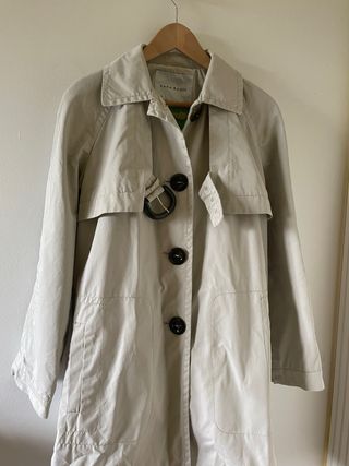 Gabardina Beige Corta