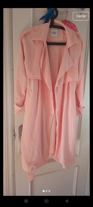 Gabardina rosa Pinkie Talla S