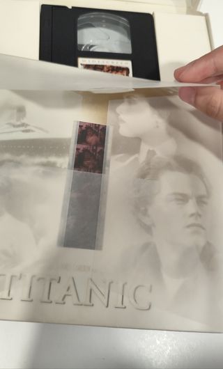 VHS Titanic - Edición Coleccionista