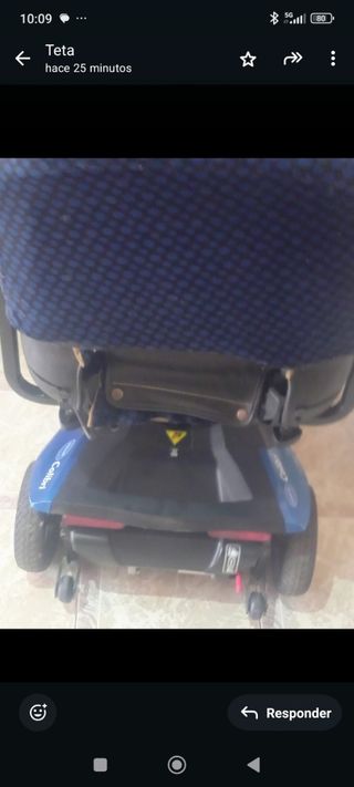 Oferta urge vender Scooter movilidad reducida azul