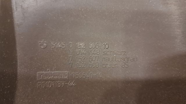 Copertura Inferiore Cruscotto Passeggero BMW 1 E87