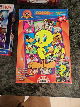 Lote 4 Puzzles Infantiles.
