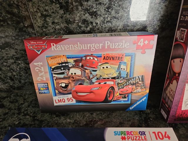 Lote 4 Puzzles Infantiles.