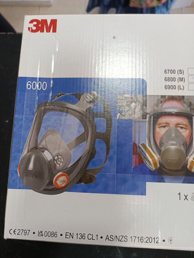 Mascara Facial Completa 3M 6800