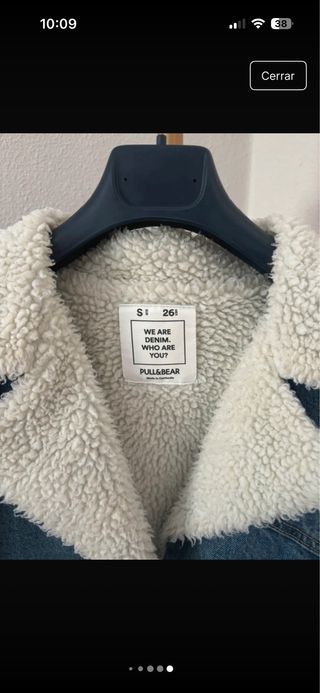 Chaqueta vaquera forrada borreguito