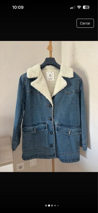Chaqueta vaquera forrada borreguito