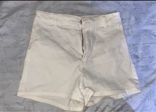 Pantalón corto vaquero blanco