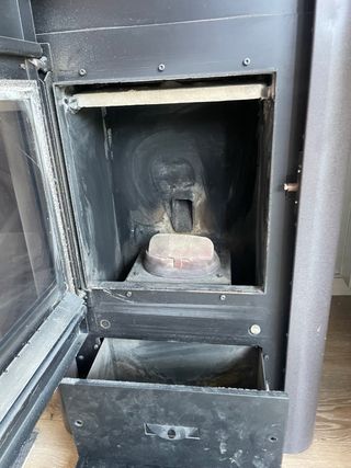 Estufa Pellets Hergom ADDA HIDRO 18N Gris