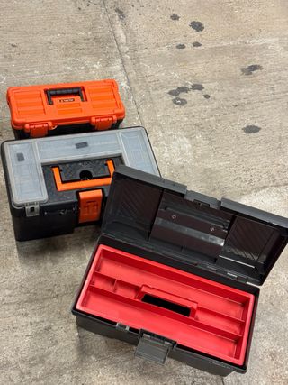 Lote 3 Cajas de Herramientas 