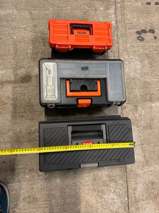 Lote 3 Cajas de Herramientas 