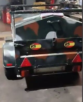 Remolque Coche 160x110x40 + Tapa 30cm