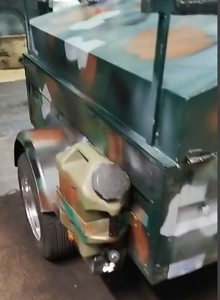 Remolque Coche 160x110x40 + Tapa 30cm