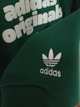 Adidas sudadera con capucha talla S