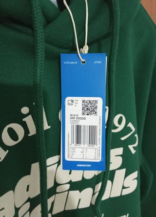 Adidas sudadera con capucha talla S