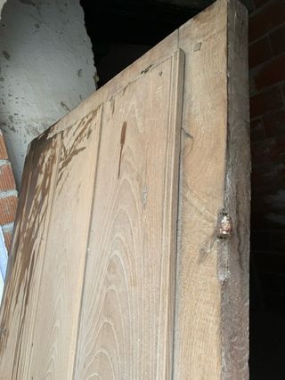 Portón Puerta antigua madera maciza