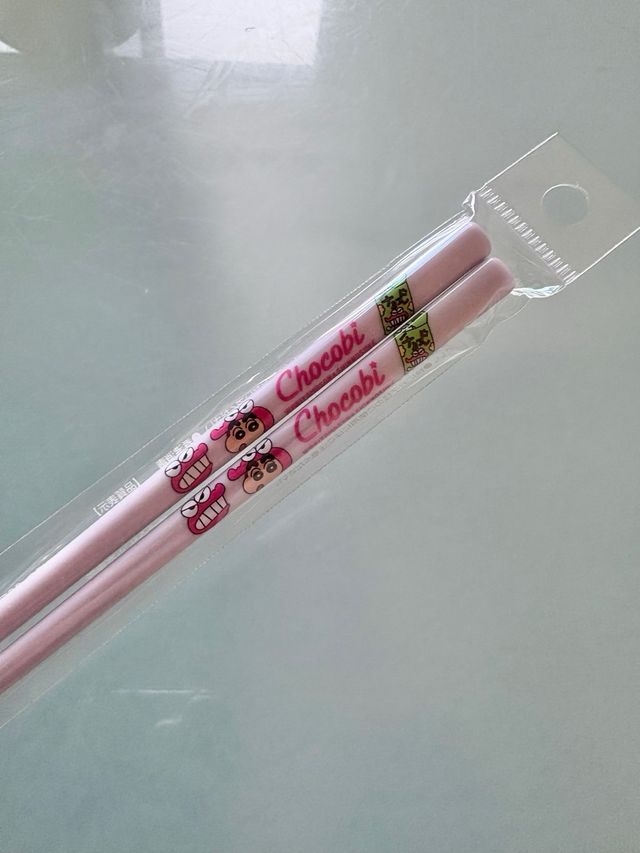 Palillos niños Crayón Shin-chan Japón japonés