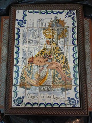 Azulejo Virgen de las Angustias