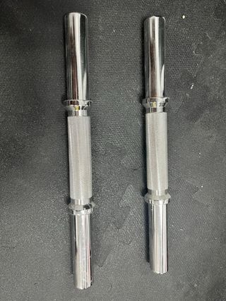 Barras Mancuernas Cromadas 35 cm