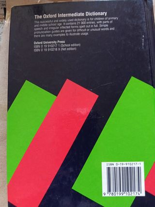 The Oxford Intermediate Dictionary