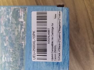 10 Cartuccie Inchiostro Uiprint 2500XL per Canon