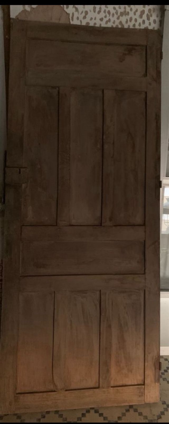 Puerta antigua de madera