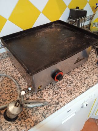 Plancha de gas industrial Mainho