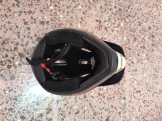 Casco Integral Decathlon Negro/Rojo Talla XS