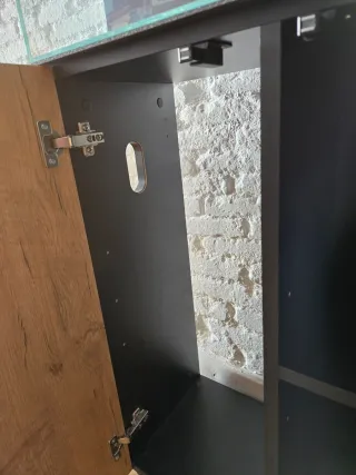 Acuario cristal óptico + mueble y regalos