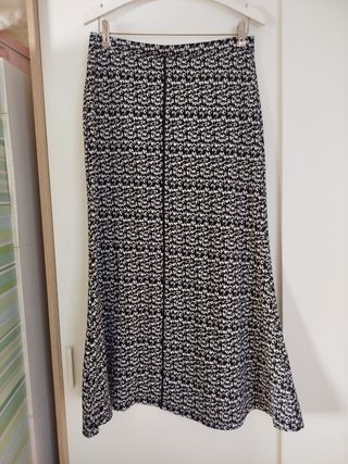 Falda larga Sfera Estampada Talla L